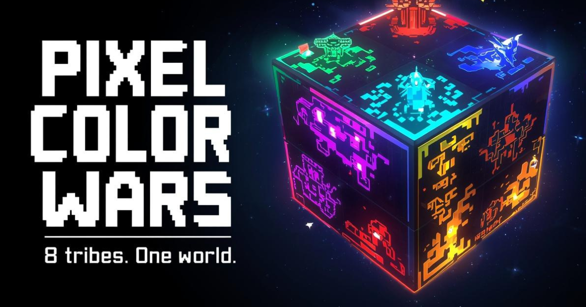 Pixel Color Wars — 免费多人像素战争游戏